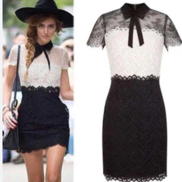 SANDRO Rozen lace dress